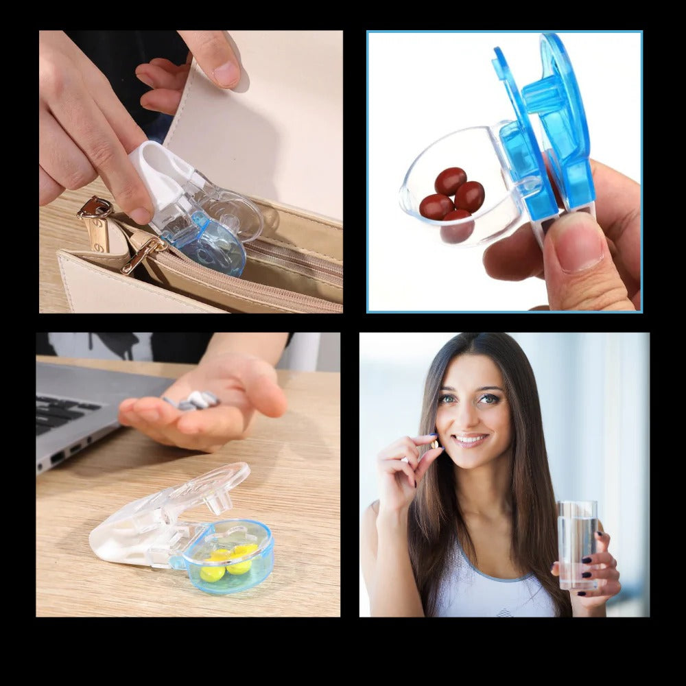 Portable Pill Taker | Compact, Stylish & Incredibly Useful — An Everyday Home Must-Have
