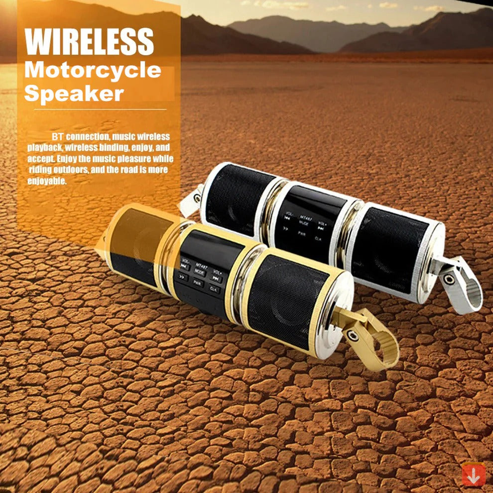 Motorcycle Bluetooth Speaker with FM Radio | Every Journey Is Better When Your Car Has the Right Accessories Aboard