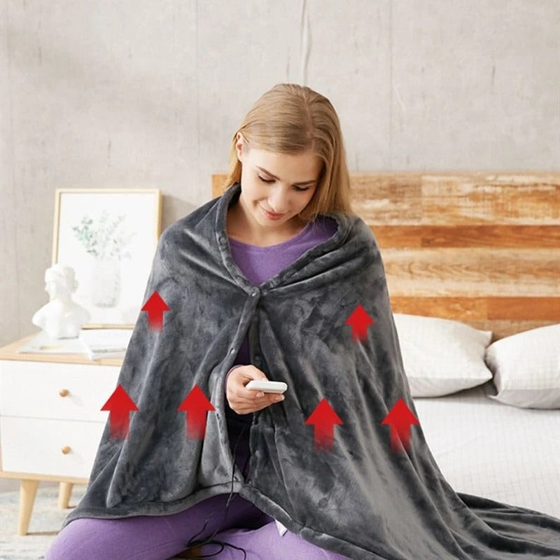 USB Electric Heated Blanket | Compact, Powerful & Ready to Go — Premium Tech at Outstanding Value