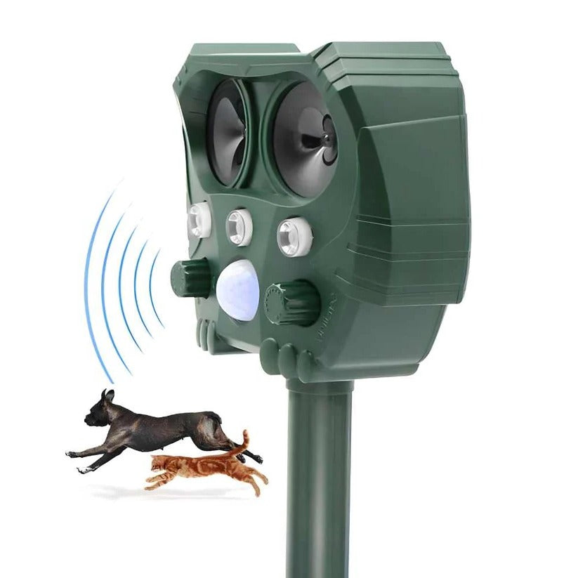 Ultrasonic Cat Repellent Ultrasound and Noise Sonar Repellent Deterrent for Cat, Fox, Rat, Squirrel and Dog | Premium Pet Care — Safe, Durable & Trusted by Pet Owners Everywhere