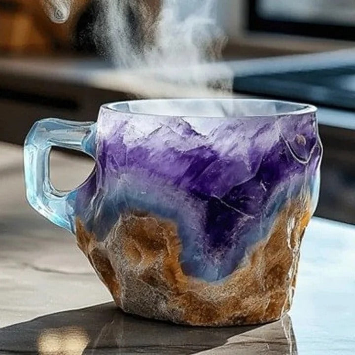 Mineral Crystal Coffee Mugs | Compact, Stylish & Incredibly Useful — An Everyday Home Must-Have