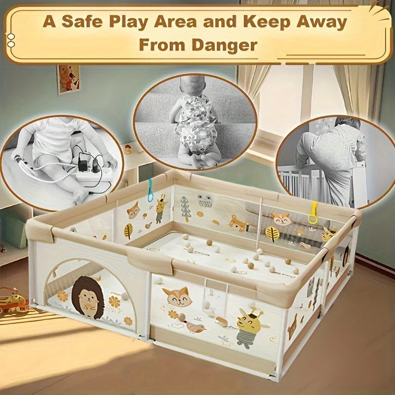 Baby Playpen | Parent-Trusted Baby Essential — Comfort, Safety & Peace of Mind