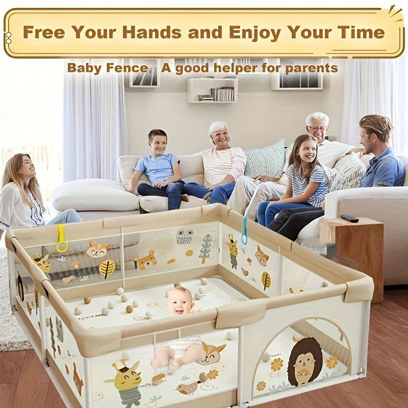 Baby Playpen | Parent-Trusted Baby Essential — Comfort, Safety & Peace of Mind