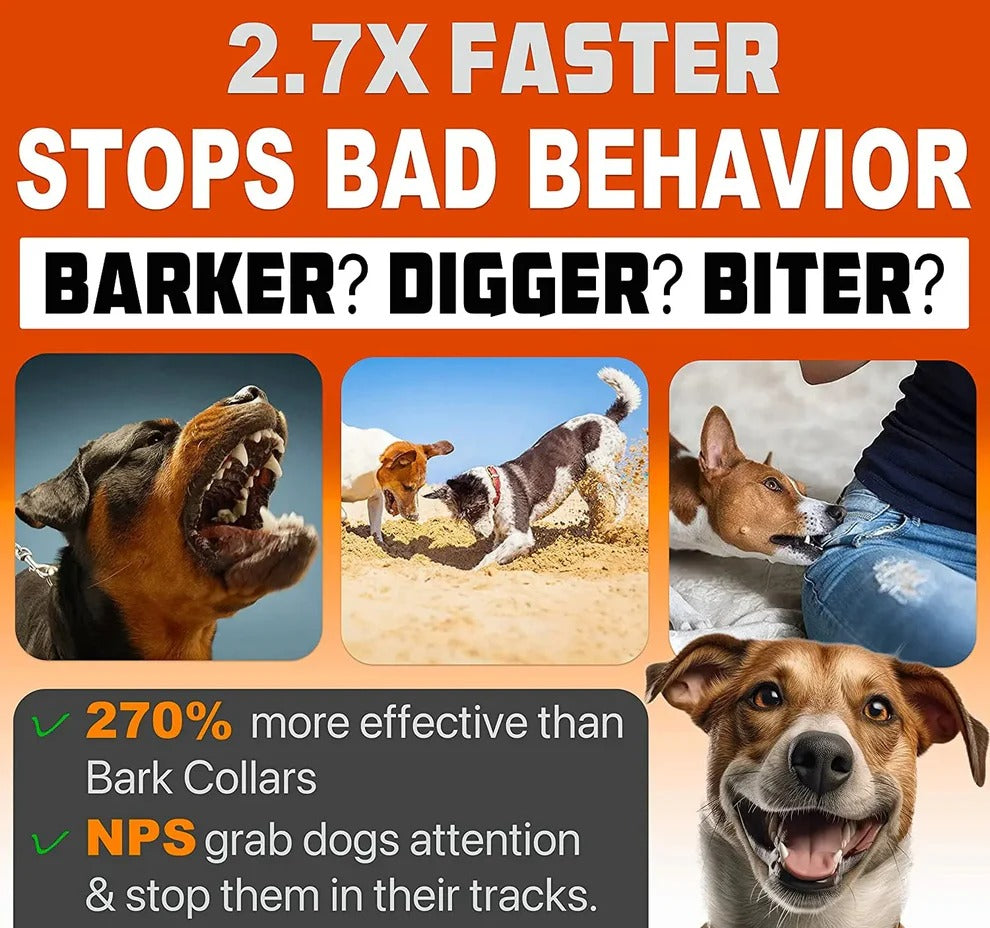 Ultrasonic Dog Trainer for Better Behavior | Durable Pet Accessory Built for Active, Playful, Energetic Pets