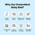 Anti-Spit-Up Infant Pillow | Safe & Gentle Baby Essential for Comfortable, Happy, Healthy Babies