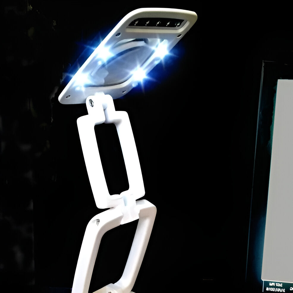 Full-Page Floor Magnifying Lamp | Style and Practicality Finally Together — The Modern Home Essential
