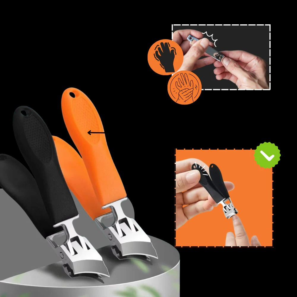 Precision Wide-Jaw Nail Clipper | Premium Quality, Thoughtful Design — Built for Real Everyday Life