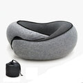 Snail Style Memory Foam Travel Curved Neck Pillow — U-shaped, Portable, Adjustable Support Neck Brace Pillow | Targeted Therapy for Faster Recovery, Less Pain & Better Quality of Life