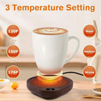 Coffee Mug Warmer Set | Effortlessly Functional Home Essential for Clean, Organised Living