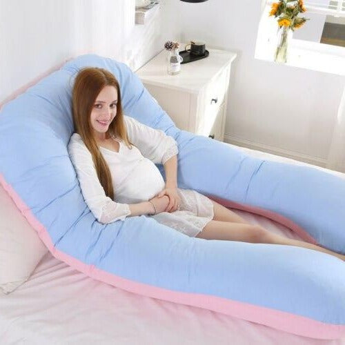 Sleeping Full Support Body Pillow — Ergonomic Design For Pregnancy, Shoulder & Back Pain | Targeted Therapy for Faster Recovery, Less Pain & Better Quality of Life