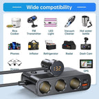 7-in-1 Car Cigarette Lighter Adapter | The Smart Choice for Quality, Reliability & Long-Lasting Performance