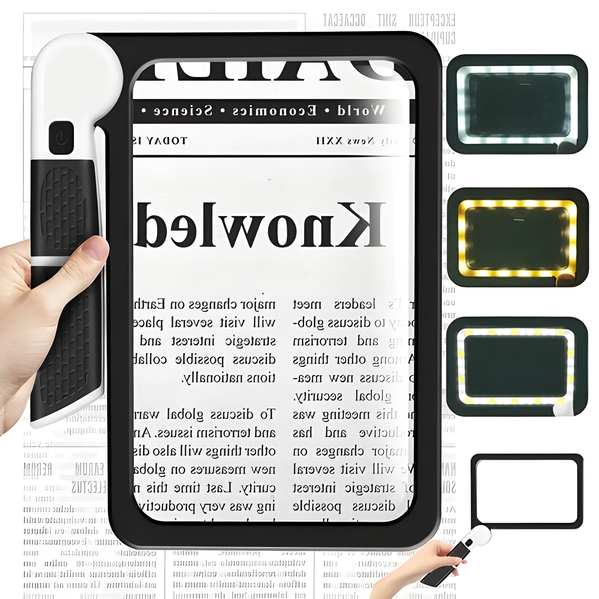 Foldable LED Magnifying Glass | Upgrade Your Home with This Thoughtfully Designed Everyday Essential