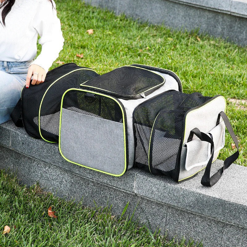 Foldable Pet Carrier Bag | Premium Pet Care — Safe, Durable & Trusted by Pet Owners Everywhere