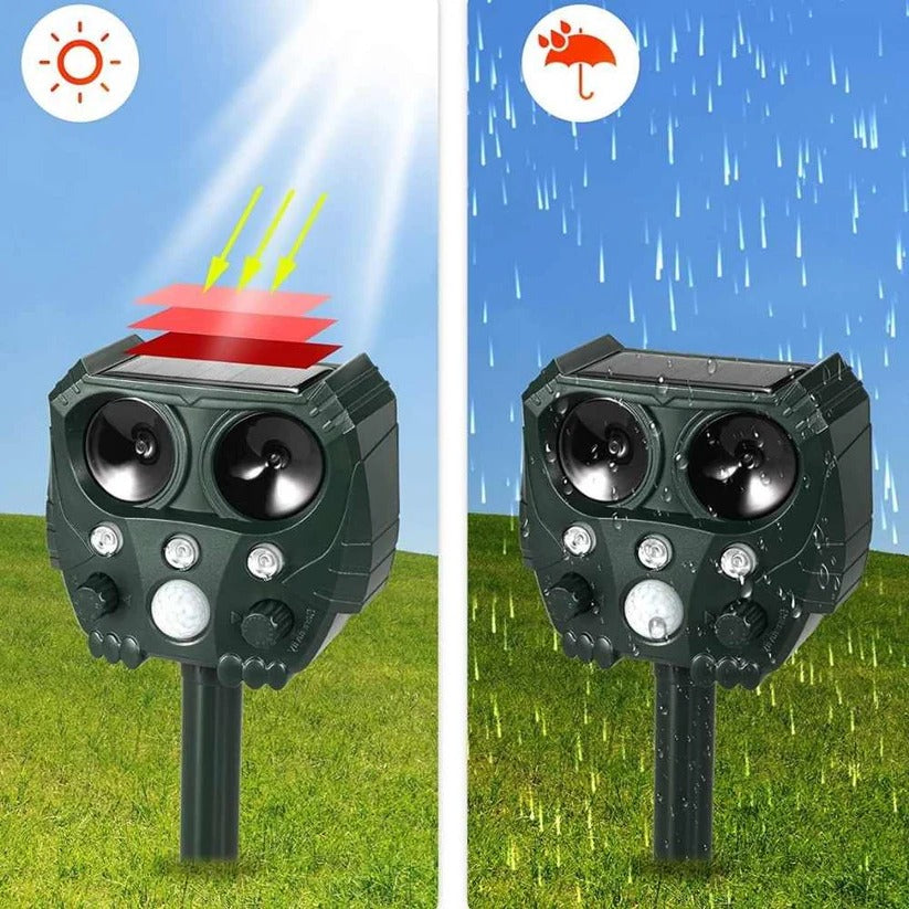 Ultrasonic Cat Repellent Ultrasound and Noise Sonar Repellent Deterrent for Cat, Fox, Rat, Squirrel and Dog | Premium Pet Care — Safe, Durable & Trusted by Pet Owners Everywhere