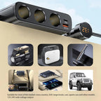 7-in-1 Car Cigarette Lighter Adapter | The Smart Choice for Quality, Reliability & Long-Lasting Performance