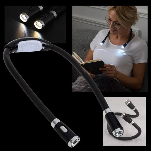 LED Neck Reading Lamp | Effortlessly Functional Home Essential for Clean, Organised Living