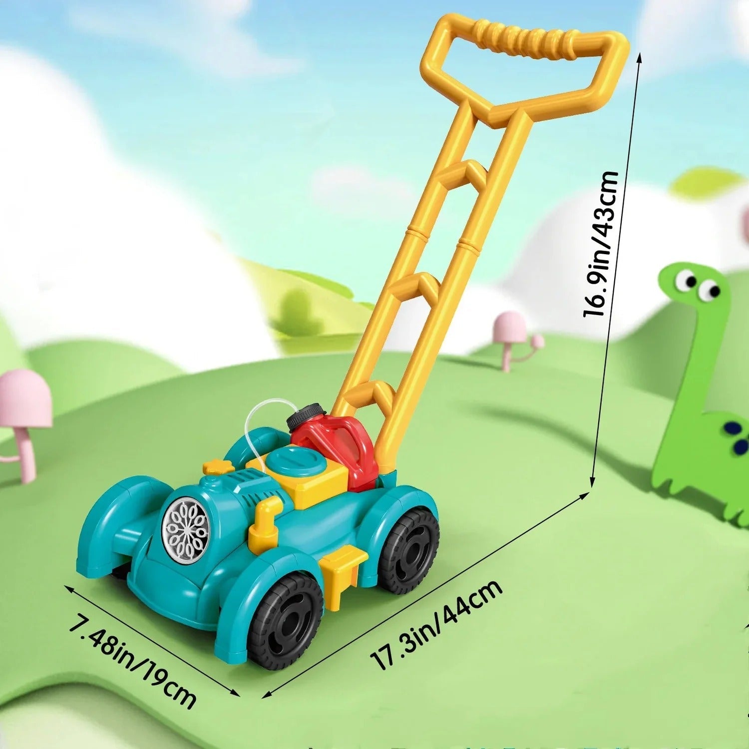 Bubble Lawn Mower Toy | The Perfect Gift for Kids — Educational, Durable & Hours of Fun