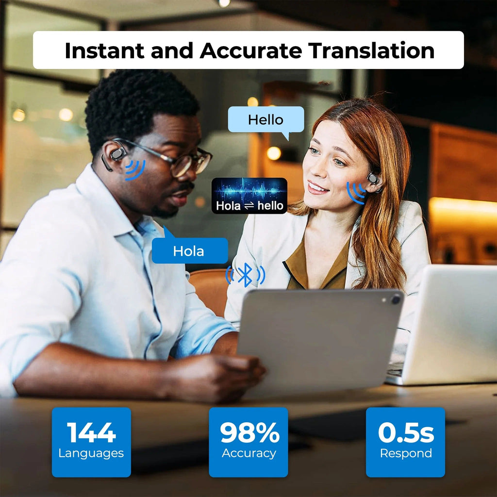 Smart Translation Earbuds | High-Performance Tech Built for Modern, Busy, On-the-Go Lifestyles