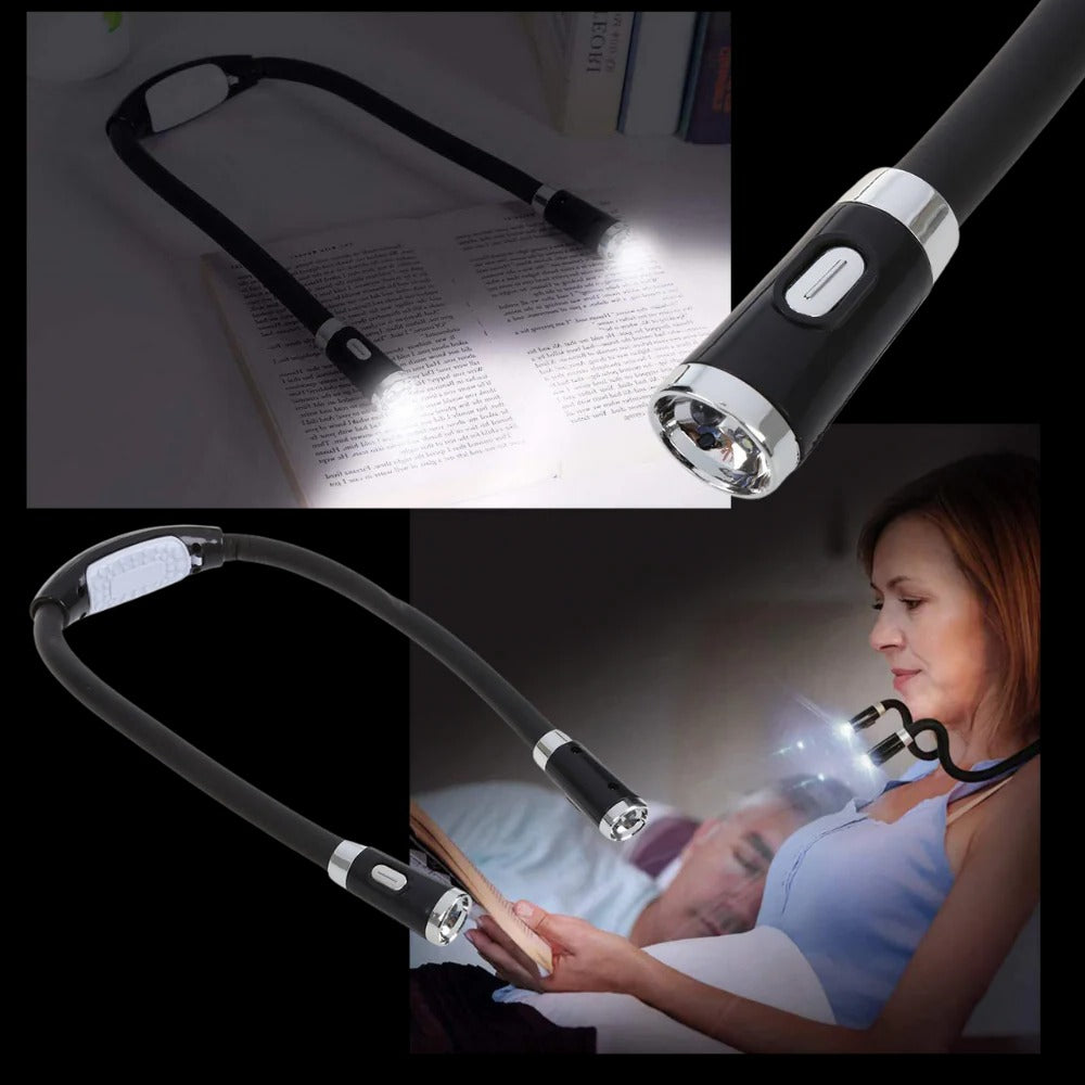 LED Neck Reading Lamp | Effortlessly Functional Home Essential for Clean, Organised Living