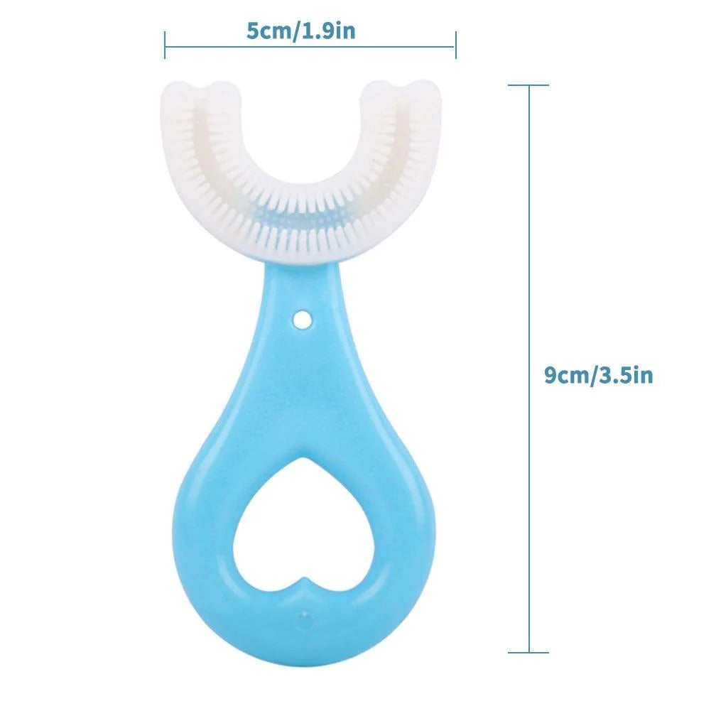 Toddler's U-Shape Toothbrush | Must-Have Baby Accessory Loved by Parents Around the World