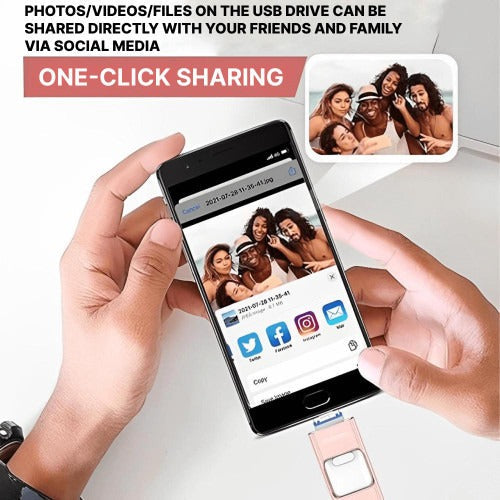 USB Flash Drive for iPhone and Android | Premium Quality, Thoughtful Design — Built for Real Everyday Life