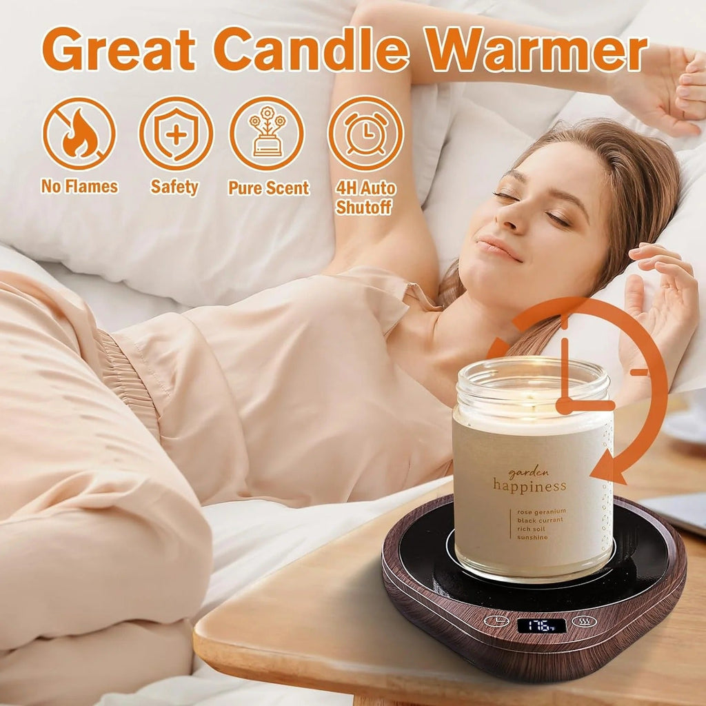 Coffee Mug Warmer Set | Effortlessly Functional Home Essential for Clean, Organised Living