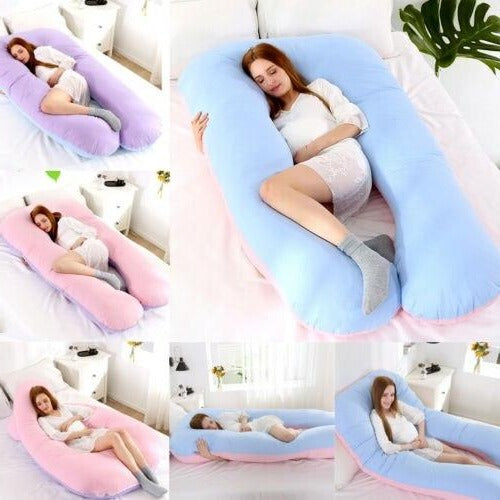 Sleeping Full Support Body Pillow — Ergonomic Design For Pregnancy, Shoulder & Back Pain | Targeted Therapy for Faster Recovery, Less Pain & Better Quality of Life