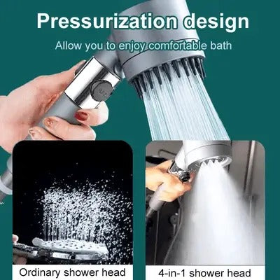 High Pressure Showerhead | Compact, Stylish & Incredibly Useful — An Everyday Home Must-Have