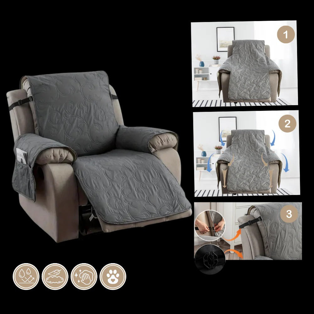 Waterproof Recliner Slipcover | Quality Home Accessory Built to Look Great & Last for Years
