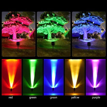 Solar LED Multi-Zoom Spot Light | Easy-Care Garden Essential That Transforms Any Outdoor Space
