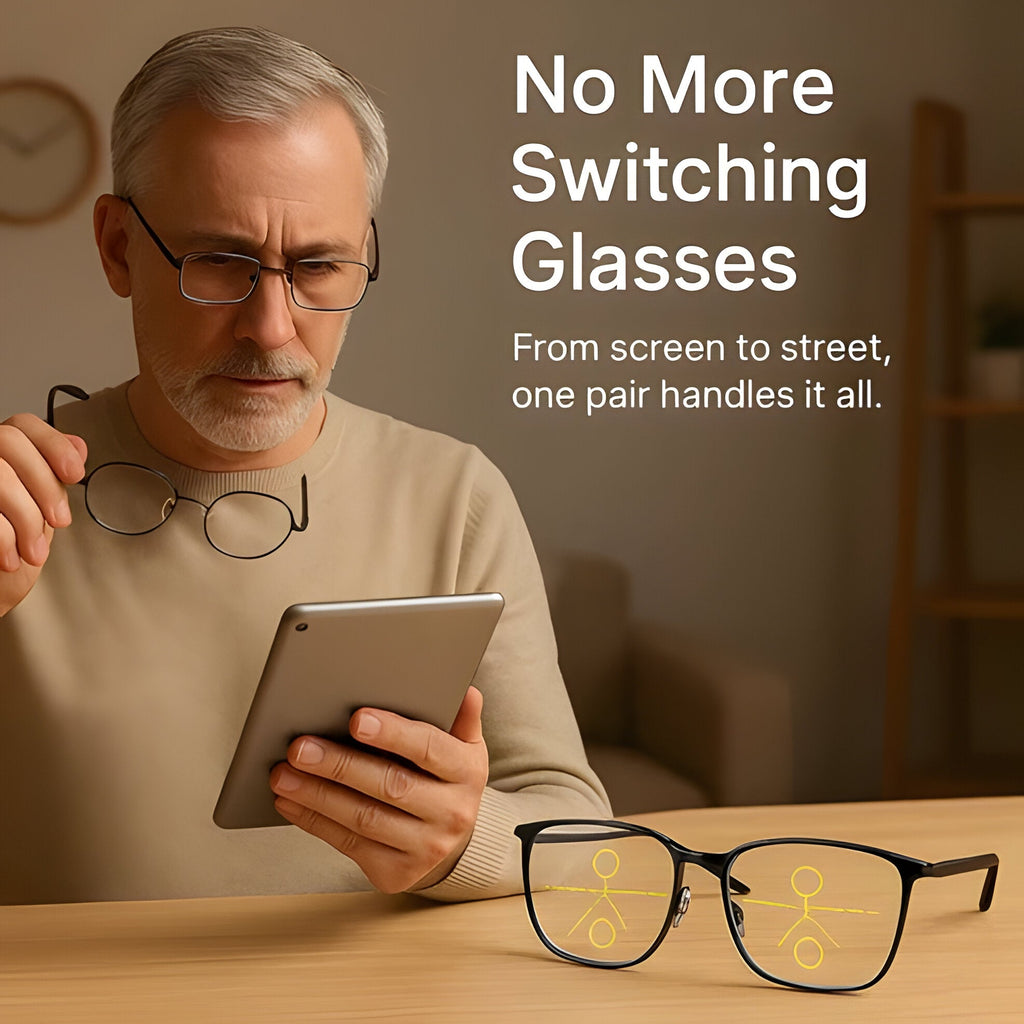 Progressive Multifunction Glasses | Quality Home Accessory Built to Look Great & Last for Years