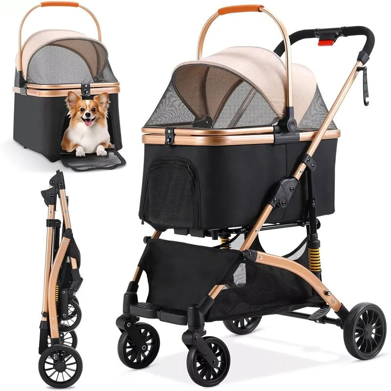 Dog Stroller & Transport Box | Premium Baby Essential — Soft, Safe, Easy to Use & Parent-Approved