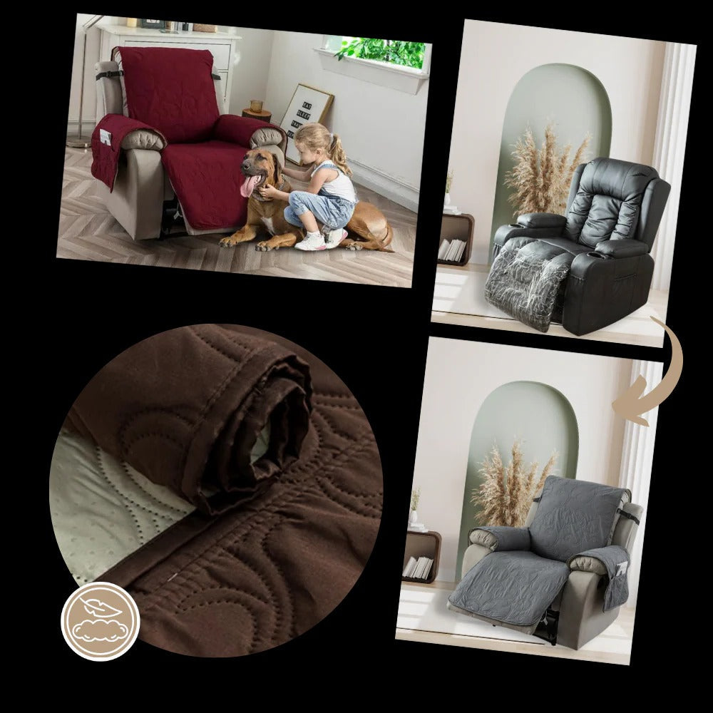 Waterproof Recliner Slipcover | Quality Home Accessory Built to Look Great & Last for Years