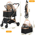 Dog Stroller & Transport Box | Premium Baby Essential — Soft, Safe, Easy to Use & Parent-Approved