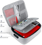 Document Organizer — Multi-Layer Safety Bag with Zipper for Cards, Files, and Travel Storage | Quality Home Accessory Built to Look Great & Last for Years
