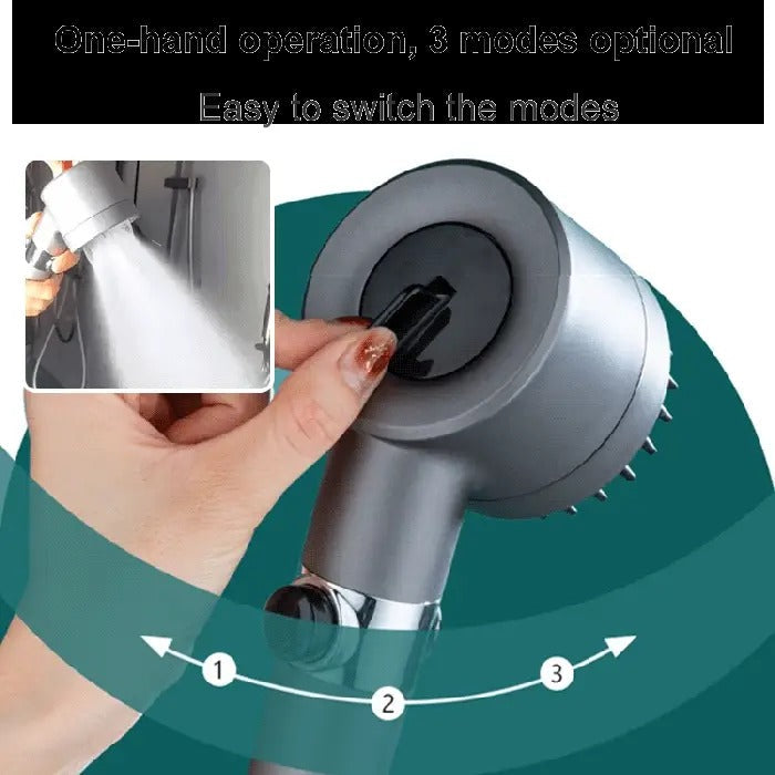 High Pressure Showerhead | Compact, Stylish & Incredibly Useful — An Everyday Home Must-Have