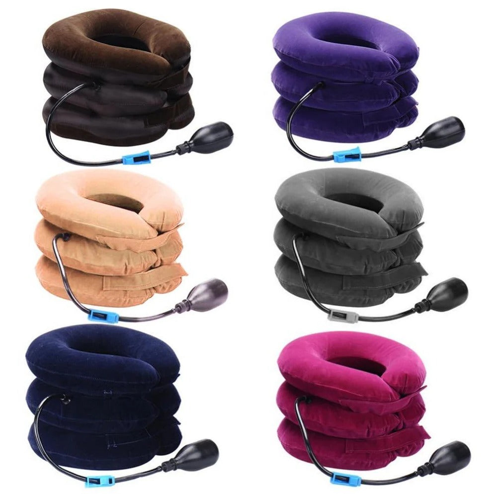Three Layers Cervical Neck Traction Inflatable Pillow | Style and Practicality Finally Together — The Modern Home Essential