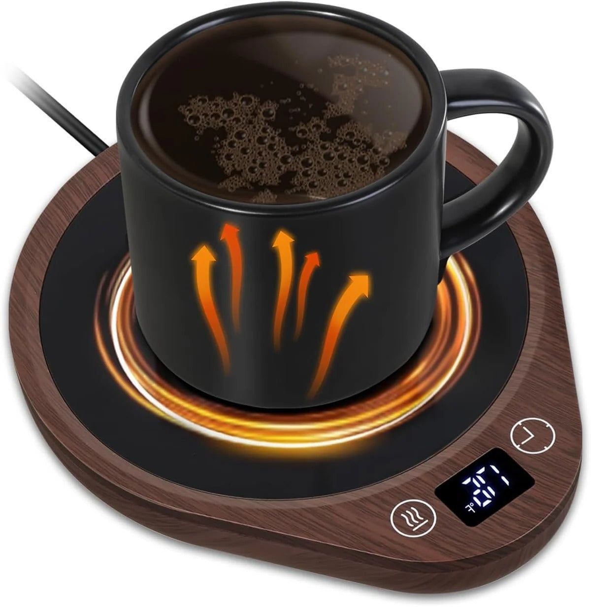 Coffee Mug Warmer Set | Effortlessly Functional Home Essential for Clean, Organised Living