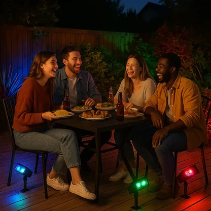 Solar LED Multi-Zoom Spot Light | Easy-Care Garden Essential That Transforms Any Outdoor Space