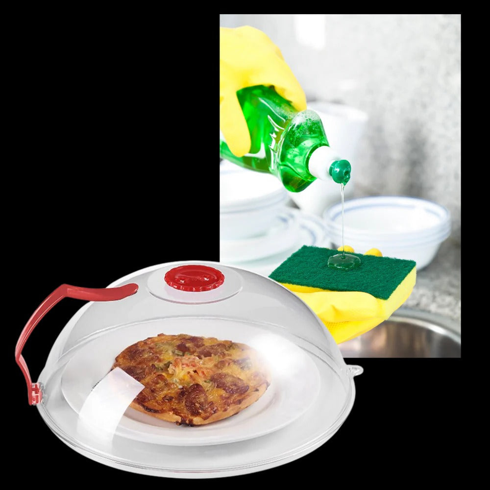 Anti-Splash Microwave Protective Cover | Style and Practicality Finally Together — The Modern Home Essential