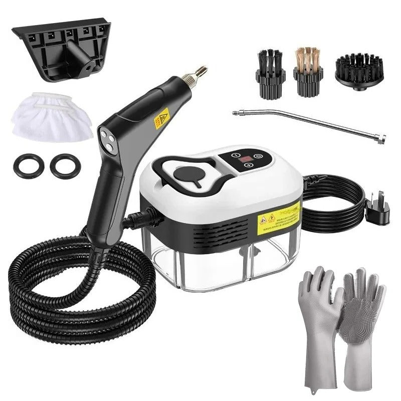 2500W High Pressure Steam Cleaner with Gloves | The Perfect Finishing Touch for Any Look, Any Season, Any Outfit