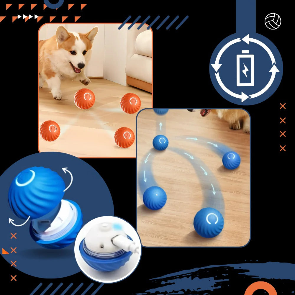 Interactive Obstacle-Avoiding Dog Ball | Durable Pet Accessory Built for Active, Playful, Energetic Pets
