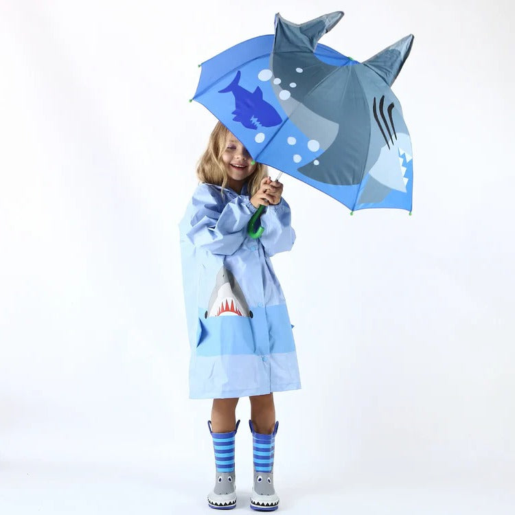Rainbow Fun Kids Umbrella | Cute Patterned Children's Umbrella with Safe Tip & Auto Open