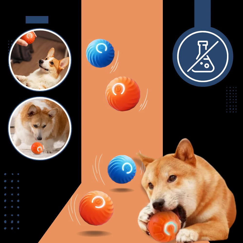 Interactive Obstacle-Avoiding Dog Ball | Durable Pet Accessory Built for Active, Playful, Energetic Pets