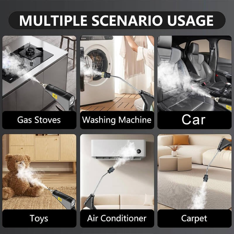 2500W High Pressure Steam Cleaner with Gloves | The Perfect Finishing Touch for Any Look, Any Season, Any Outfit