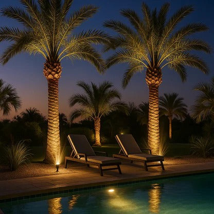 Solar LED Multi-Zoom Spot Light | Easy-Care Garden Essential That Transforms Any Outdoor Space