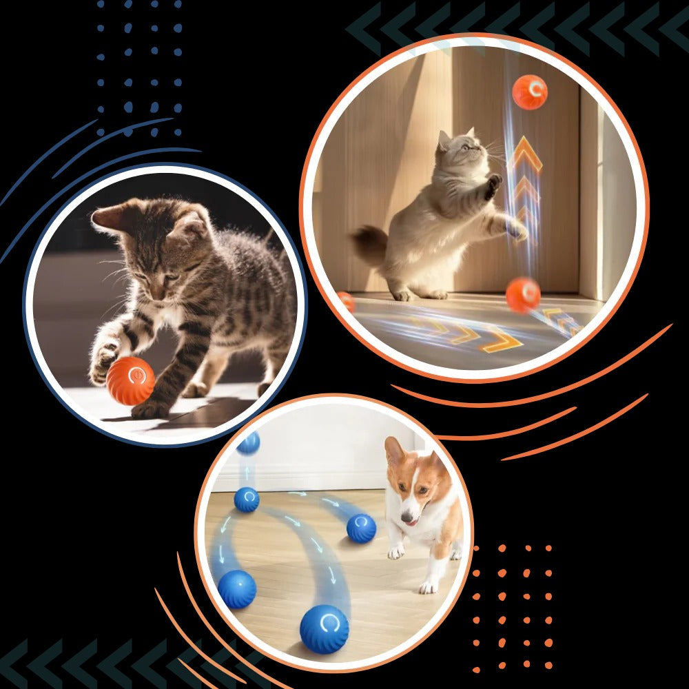 Interactive Obstacle-Avoiding Dog Ball | Durable Pet Accessory Built for Active, Playful, Energetic Pets