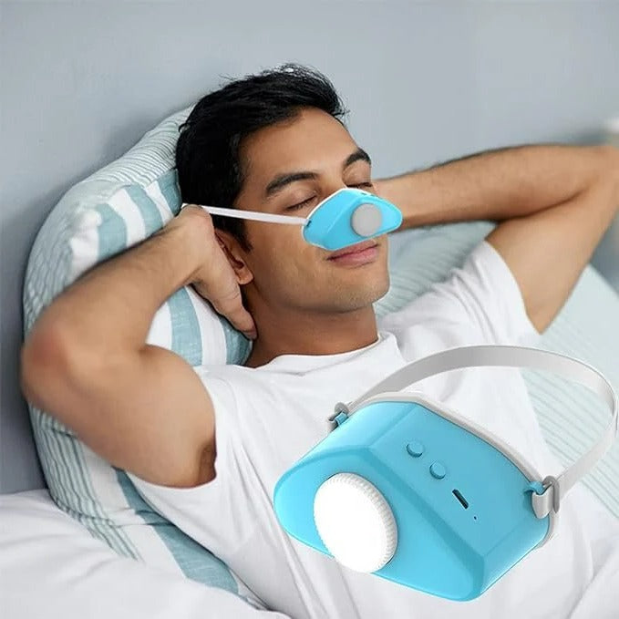 Electric Atomized Micro-CPap — Portable Electric Anti Snoring Devices Smart Mask Anti Snoring Device | Ergonomic Design for Targeted Relief, Improved Comfort & Mobility