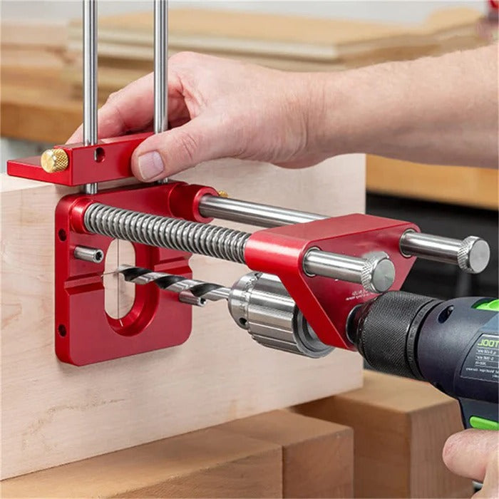 Freely Adjustable Drilling Locator — Woodworking Drilling Template Guide Tool Home | Professional-Grade Tool Built for Precision, Durability & Reliability