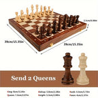 Wooden Chess Set | Practical, Beautiful & Built to Last — The Smart Choice for Any Home